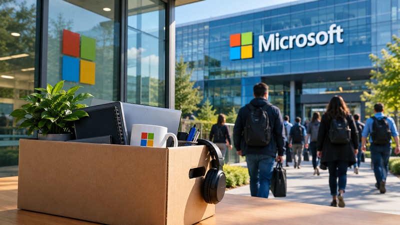 Microsoft предложила 60 тысячам сотрудников уволиться за деньги